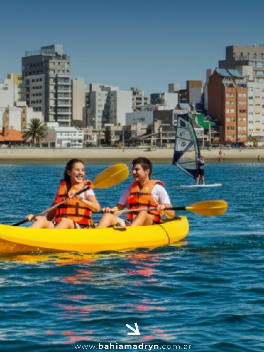 Kayak, SUP y windsurf en la costanera