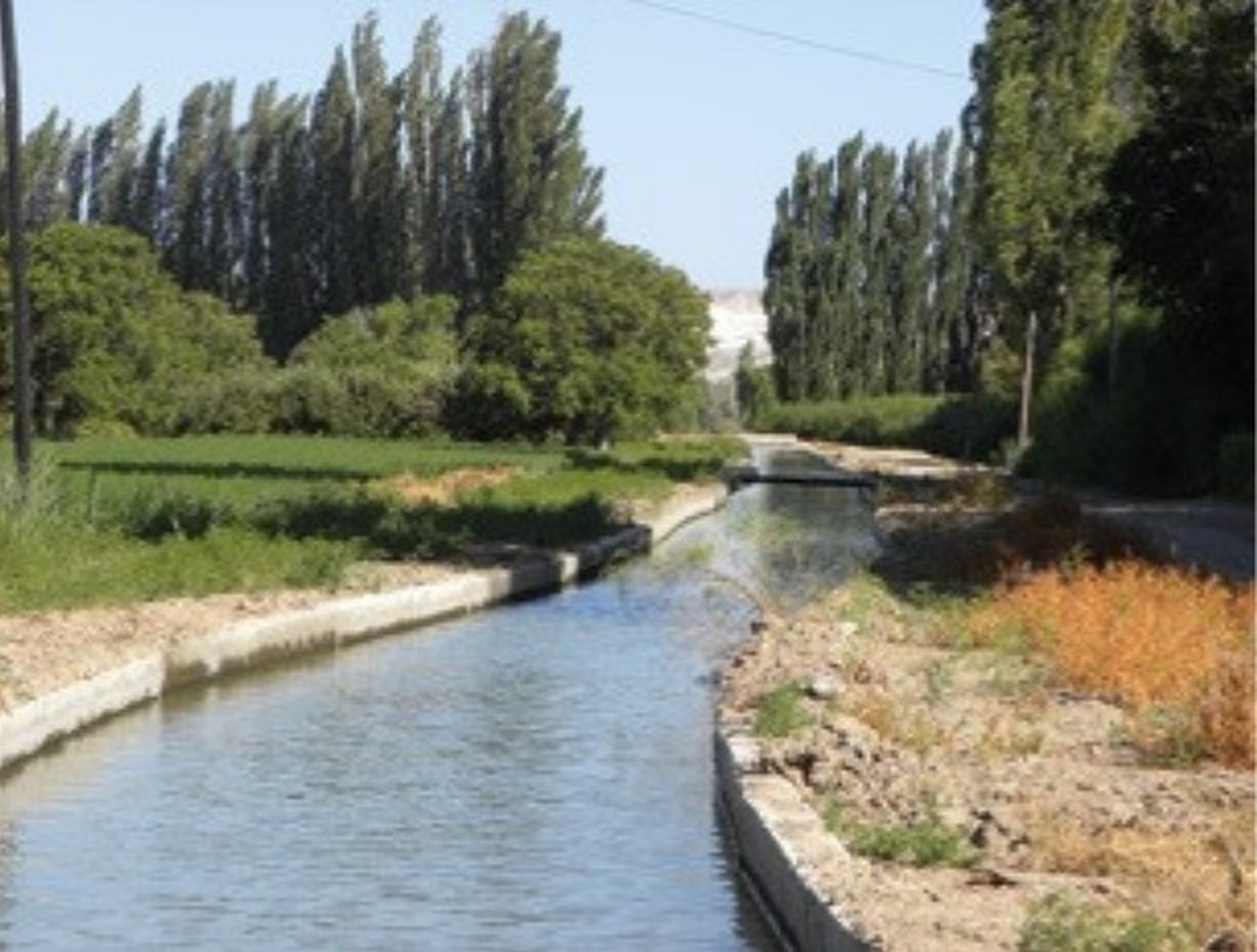El valle del río Chubut